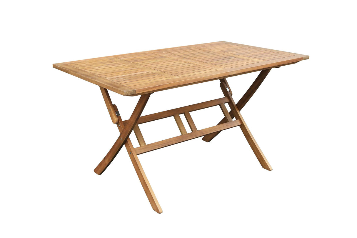 Rapid Bay Folding Acacia Wood Outdoor Dining Table