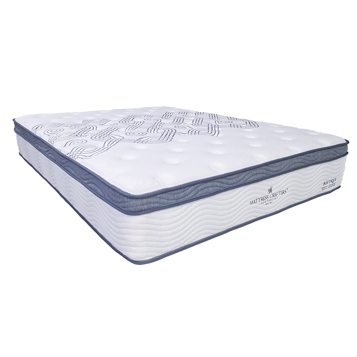 Medium firm 7 zone pocket spring memory foam mattress, 32cm Queen