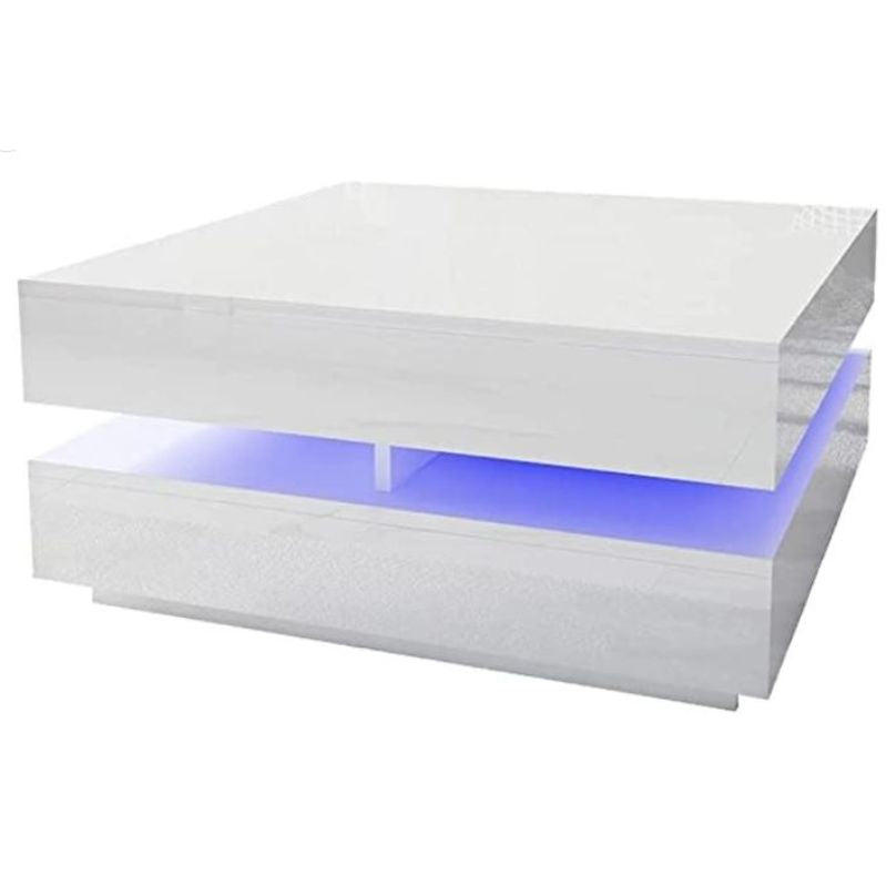 Acheron Coffee Table, White Gloss