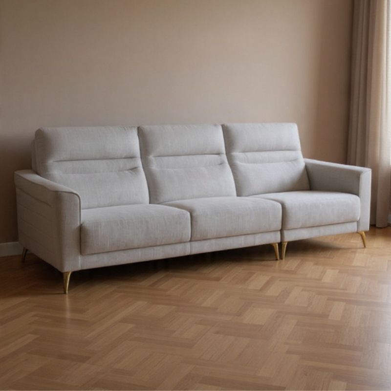 Oliva 3 Seater Sofa, Light Grey