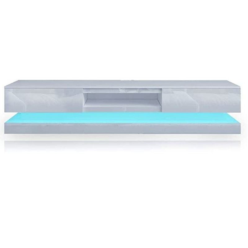 Weymouth 220cm Entertainment Unit, White Gloss