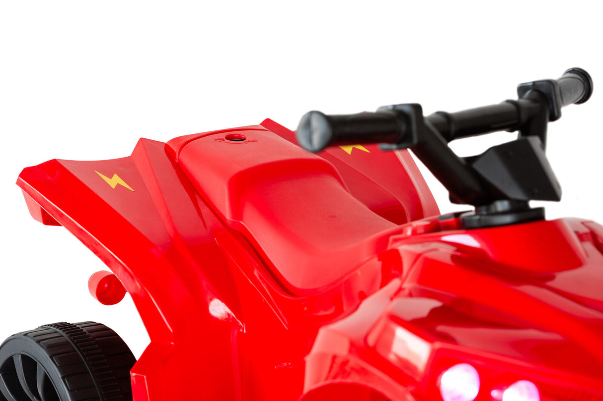 Kids Electric Ride On Quad Bike 6V Rechargeable Red