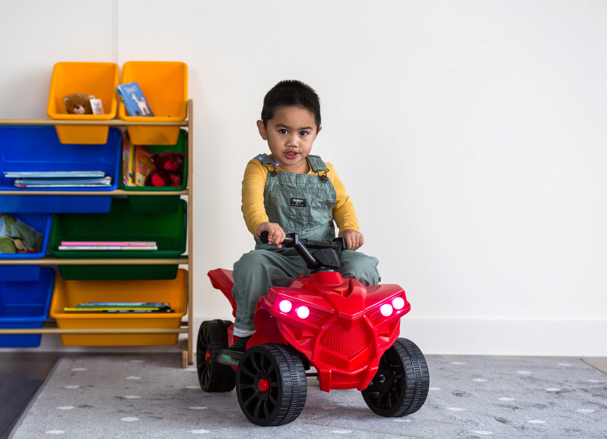Kids Electric Ride On Quad Bike 6V Rechargeable Red