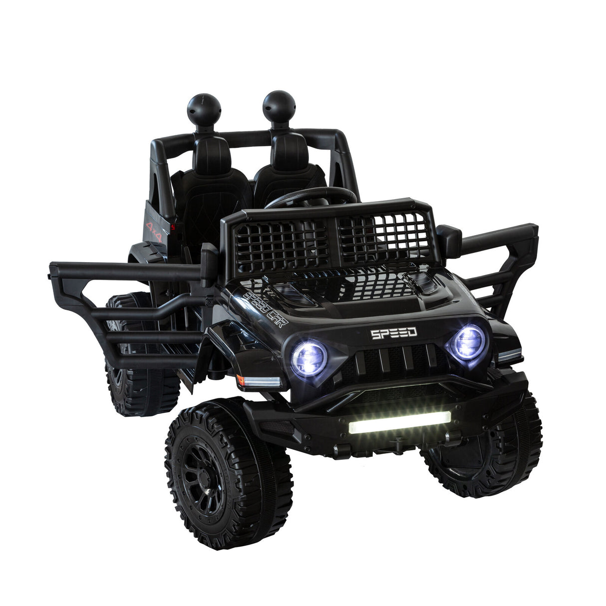 Harewood Kids Ride On Car, 12V Electric, Black