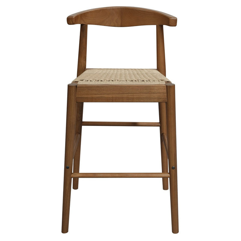 Arden loom counter stool seat texture close-up — Allure Home Collections