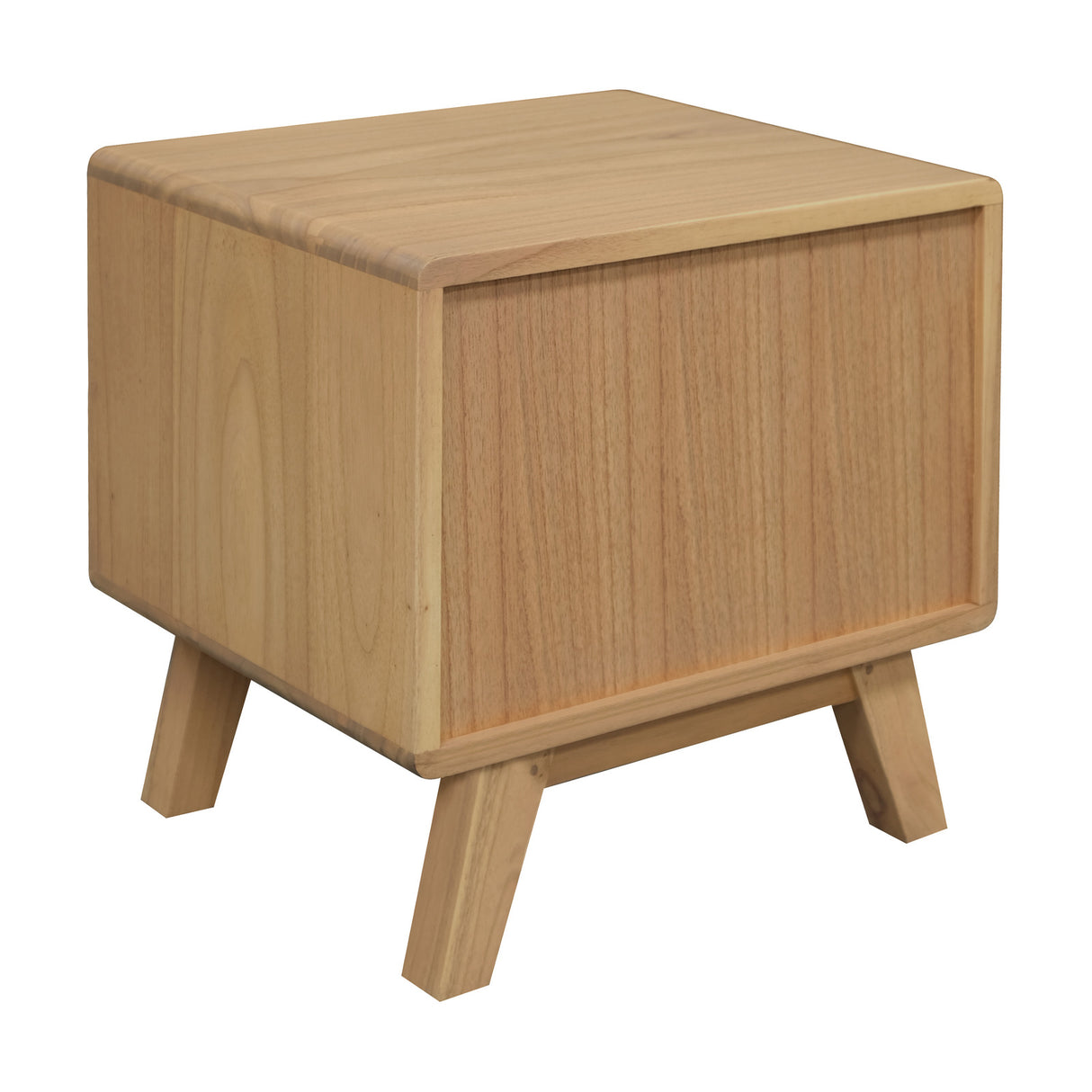 Hastings Point Cedar 2 Drawer Bedside Table, Natural