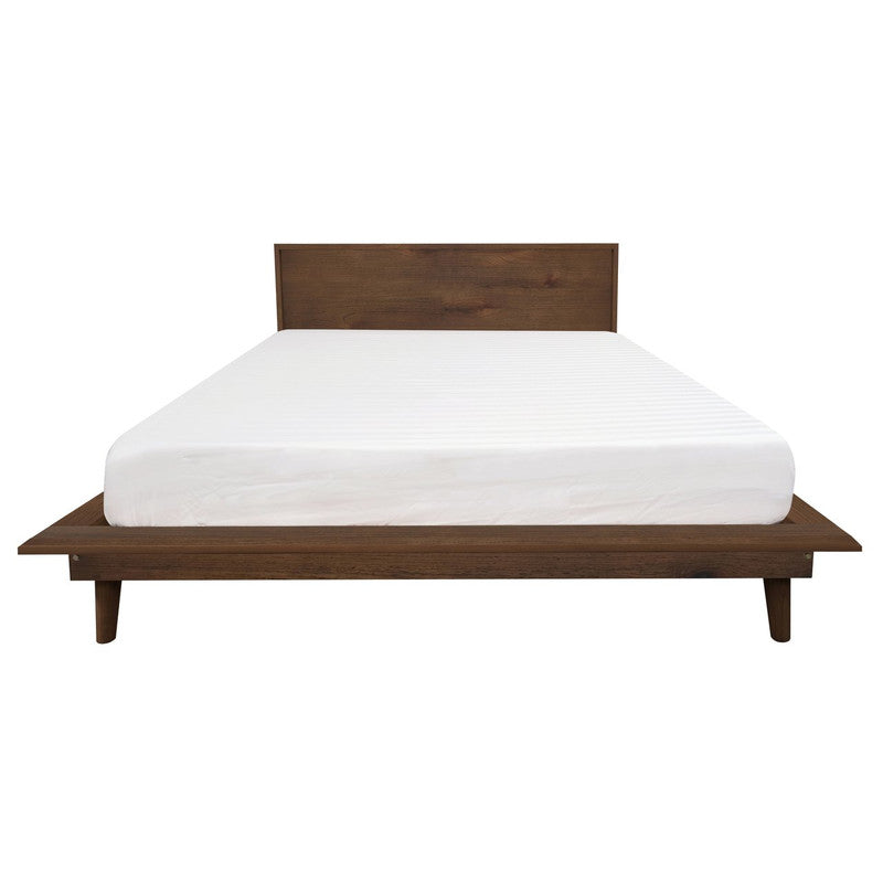 Gatsby Queen Platform Bed in Walnut