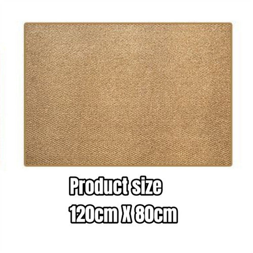 Large non-slip entrance door mat, 120 x 80 cm, dirt-trapping floor mat