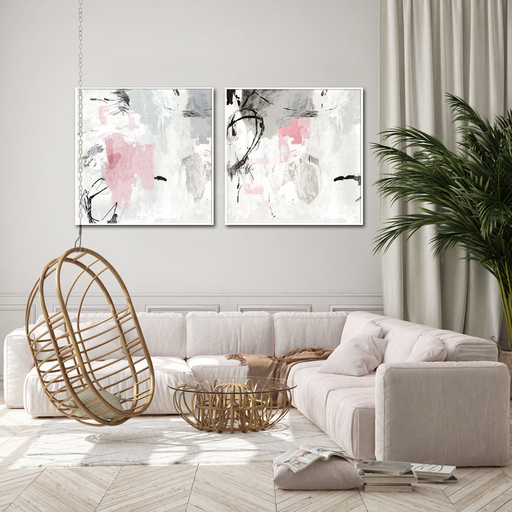 Abstract — Minimalist Canvas Panel Set — Allure Home Collections