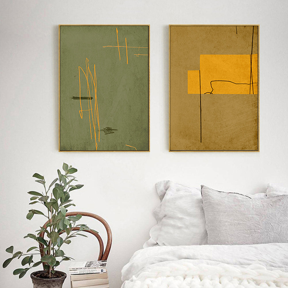 United Study — Framed Canvas Artwork — Allure Home Collections