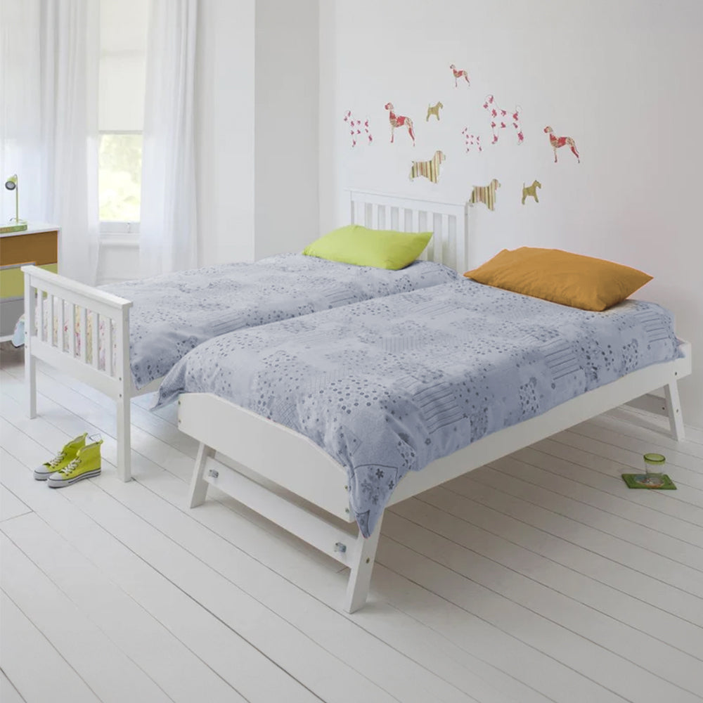 Bolsena Single Bed Frame, White