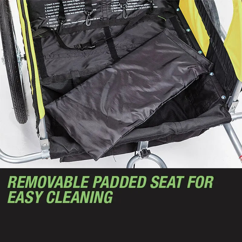 Deinze Convertible Kids Bike Trailer and Jogger