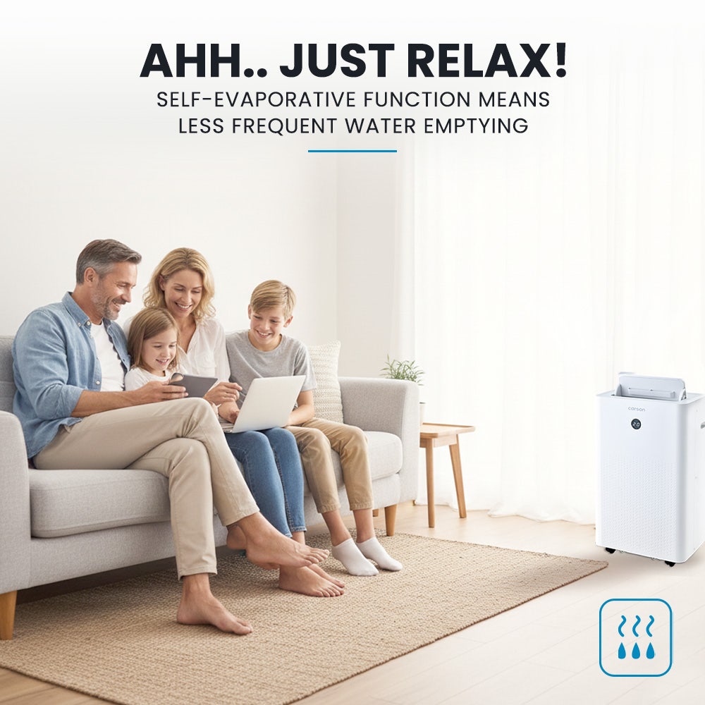 Molveno Portable Air Conditioner, 3.5kW, with Dehumidifier