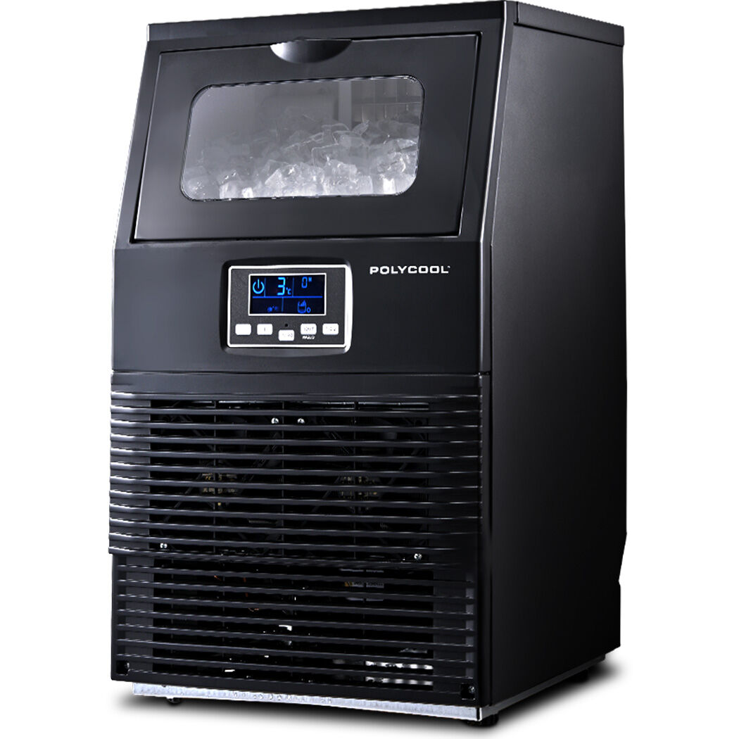 Commercial ice maker producing up to 35 kg of cube ice per day