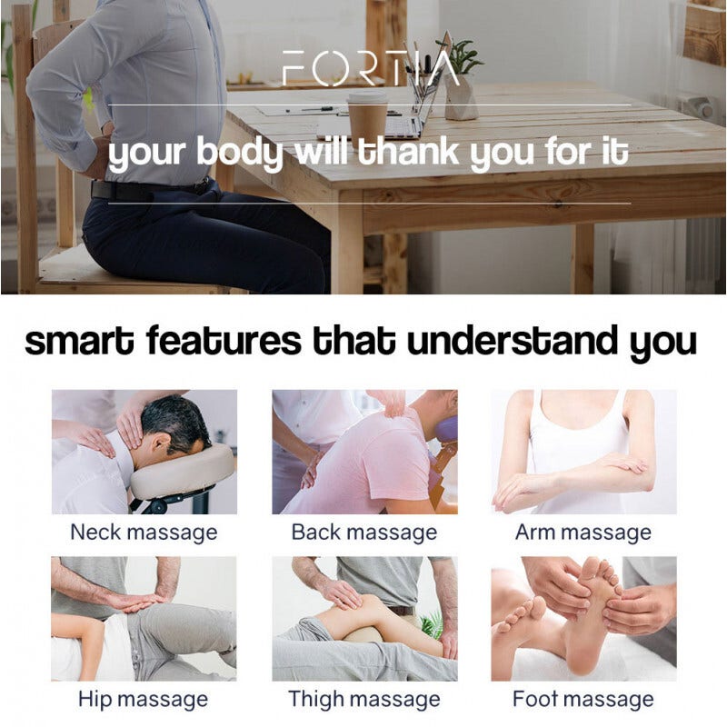 FORTIA Zero Gravity Full-Body Massage Chair