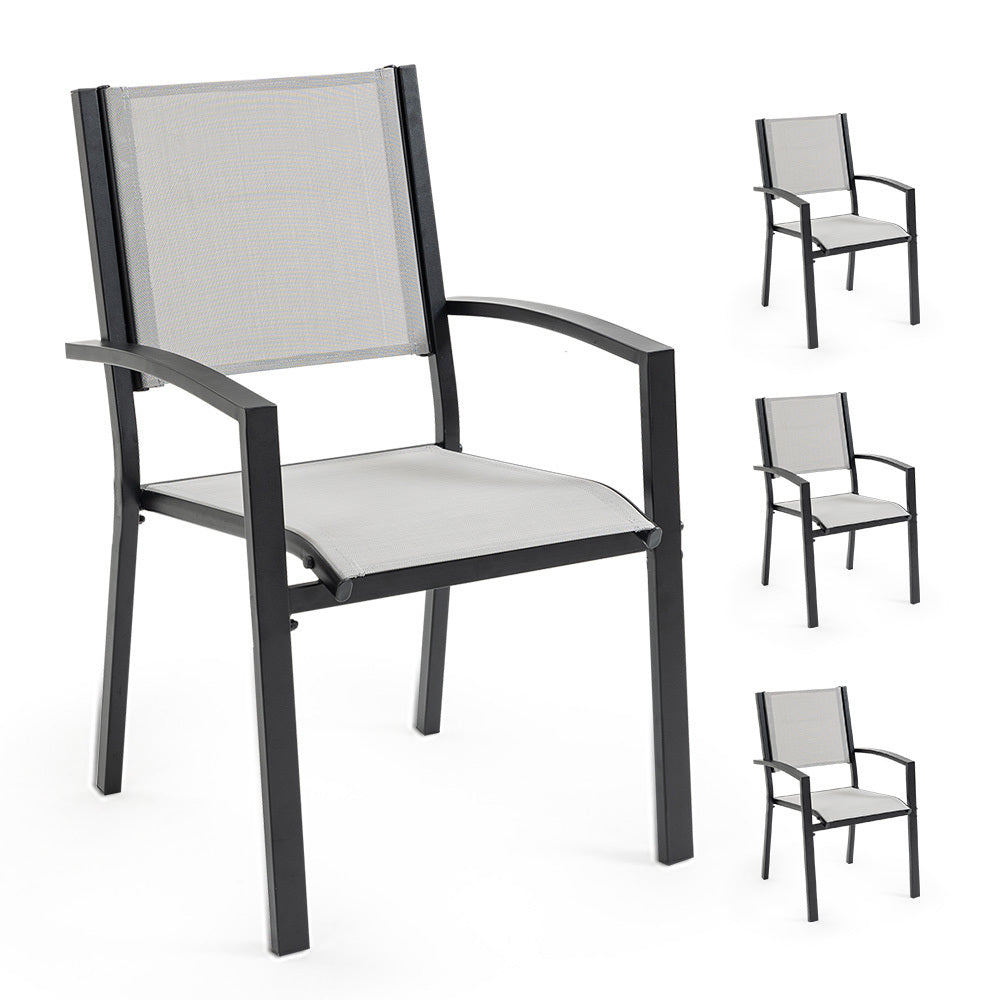 Bodalla Outdoor Dining Chair Black