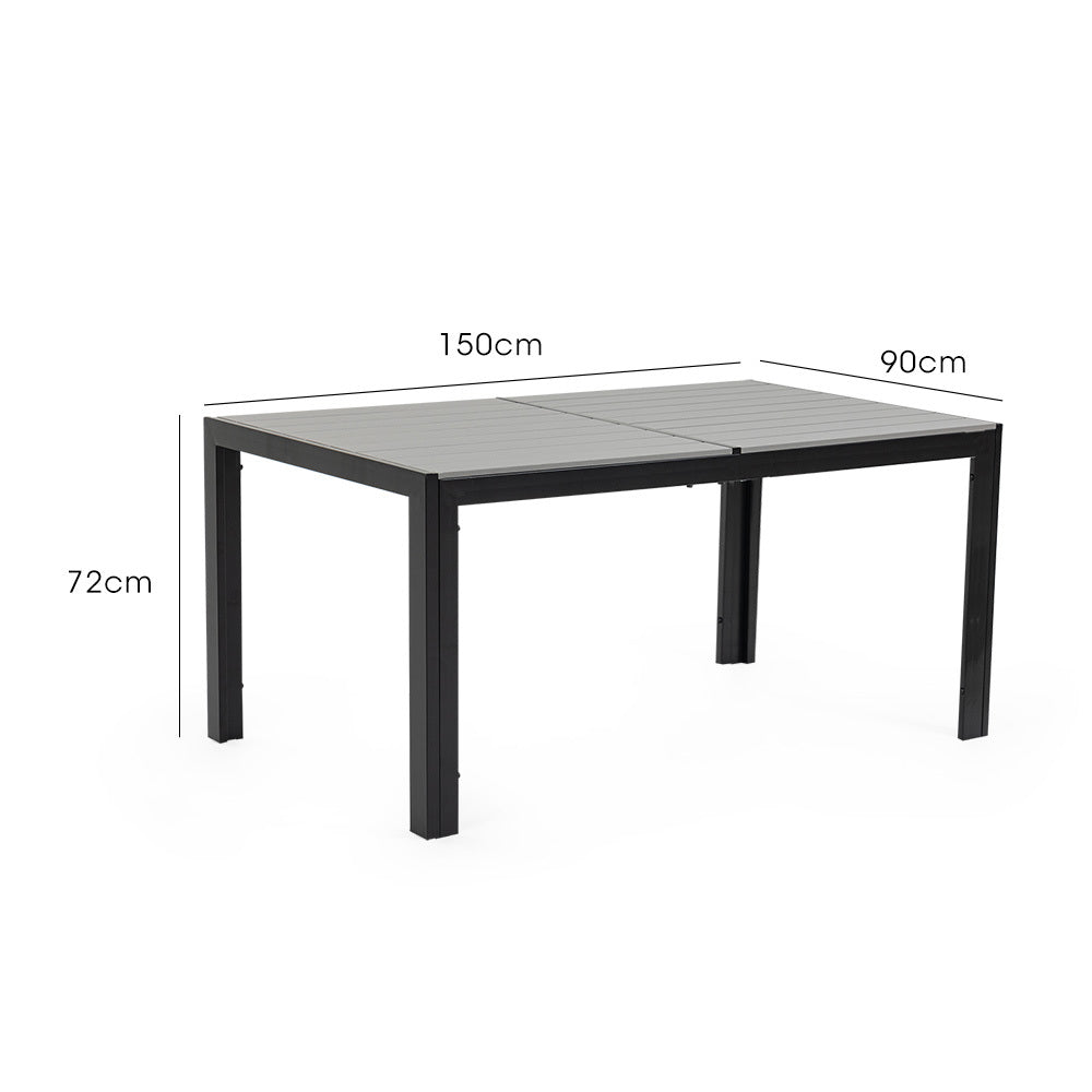 McLaren Vale Polywood Outdoor Dining Table 150cm