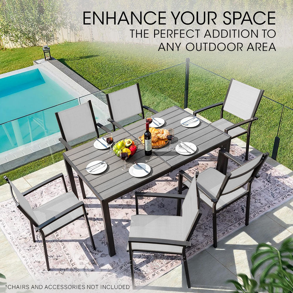 McLaren Vale Polywood Outdoor Dining Table 150cm