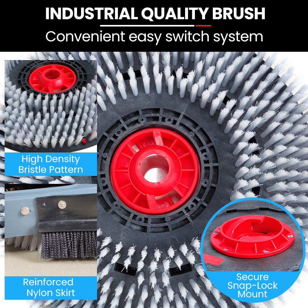 Commercial walk behind floor scrubber and dryer 490mm, view 7