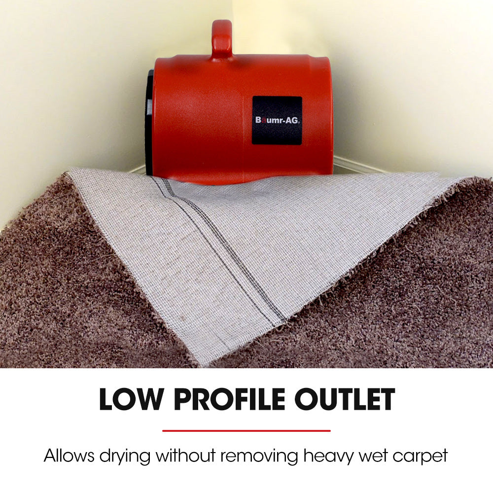 Carpet dryer air mover blower fan 700 CFM, view 4