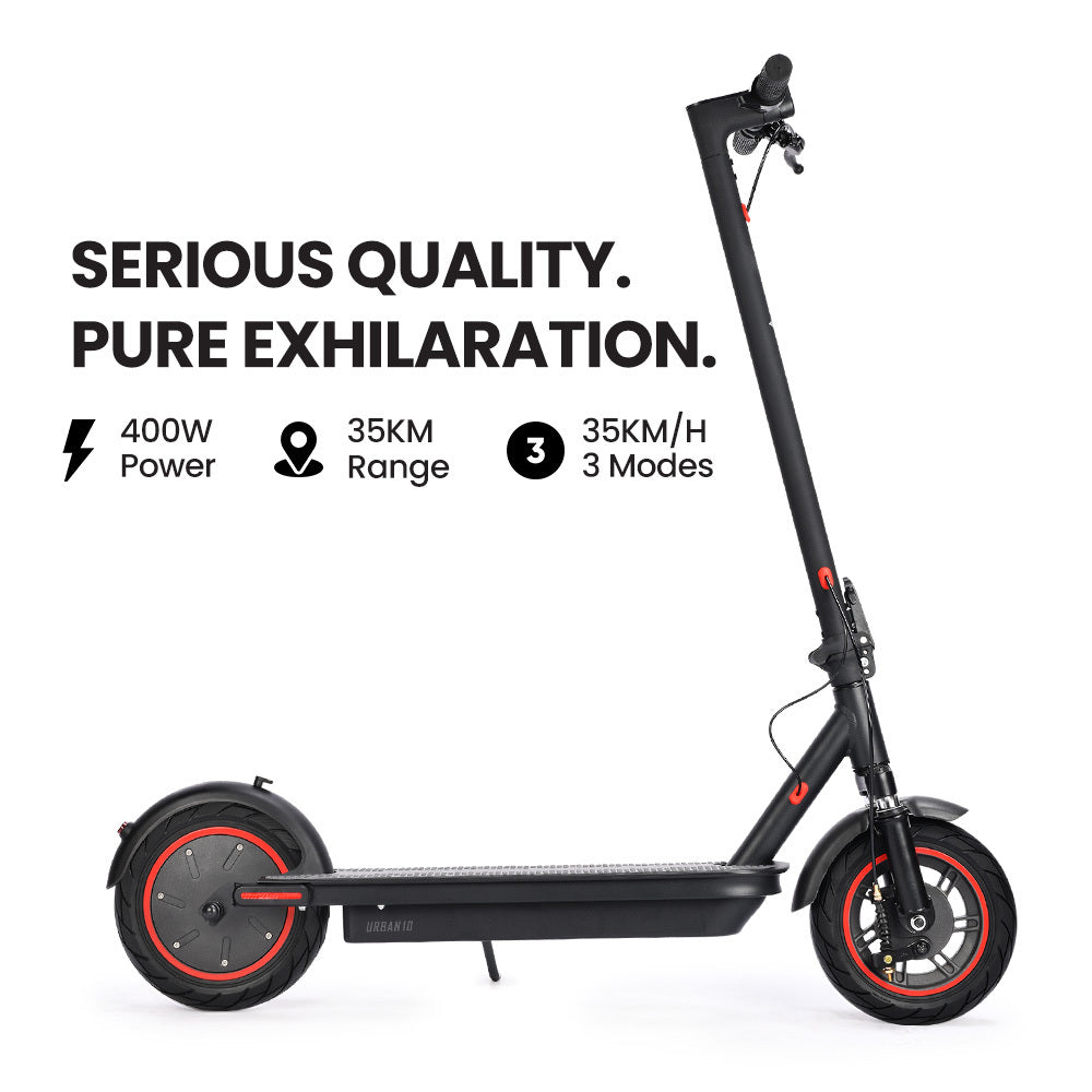 Haarlem Electric Scooter, 350W, 35km Range, Black