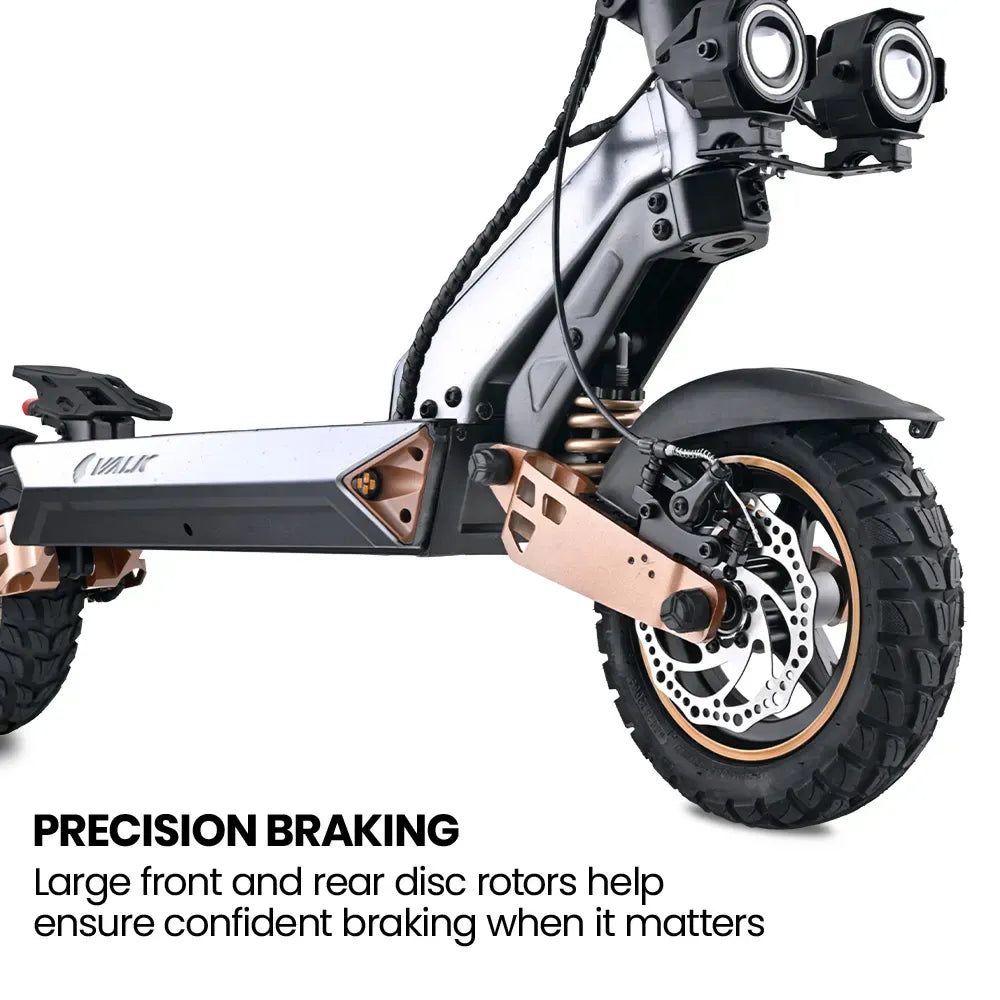 Utrecht Electric Scooter, 500W, 55km Range, Black Bronze