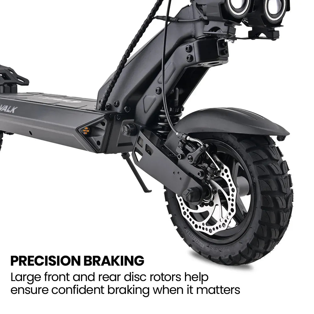 Utrecht Electric Scooter, 500W, 55km Range, Black