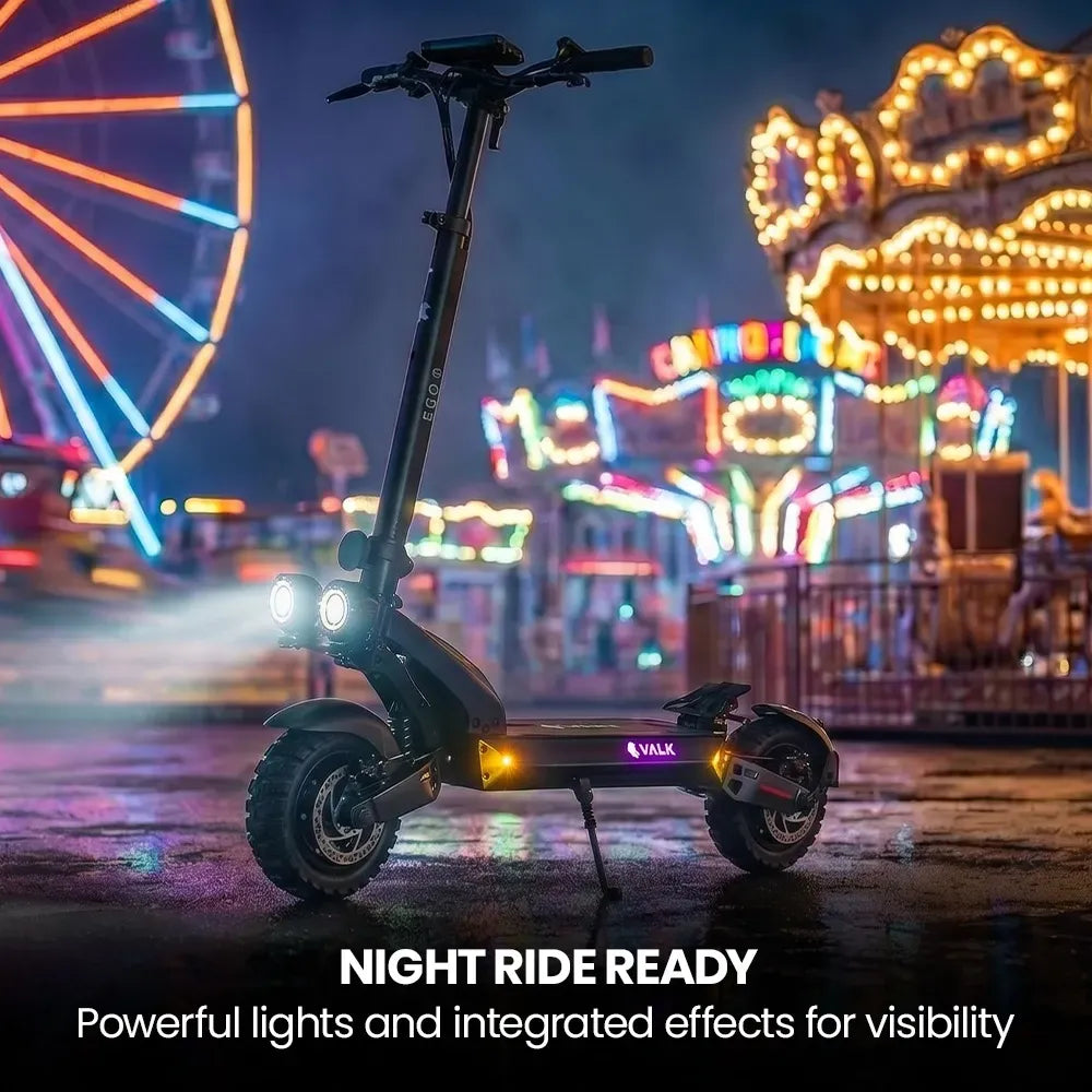 Utrecht Electric Scooter, 500W, 55km Range, Black