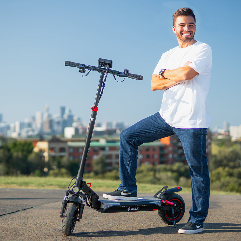 Nijmegen Electric Scooter, 500W, 50km Range, Black