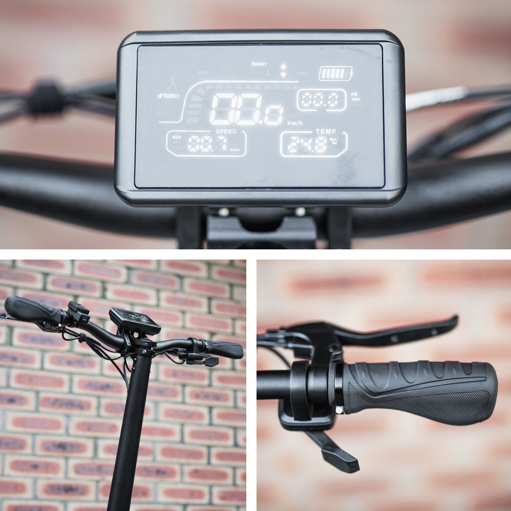 Gouda Dual Motor Electric Scooter, 1600W, 60km Range, Black