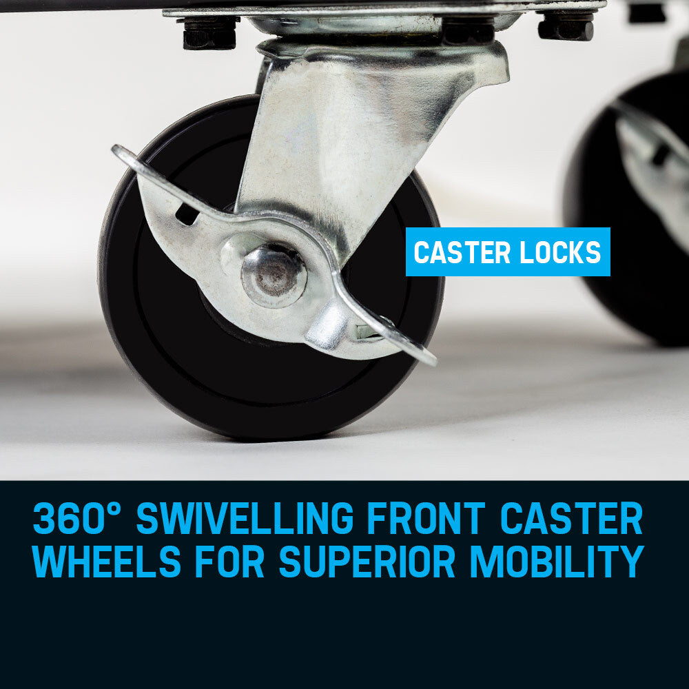 Welding Cart Trolley for MIG TIG ARC and Plasma Welders with Storage Shelves