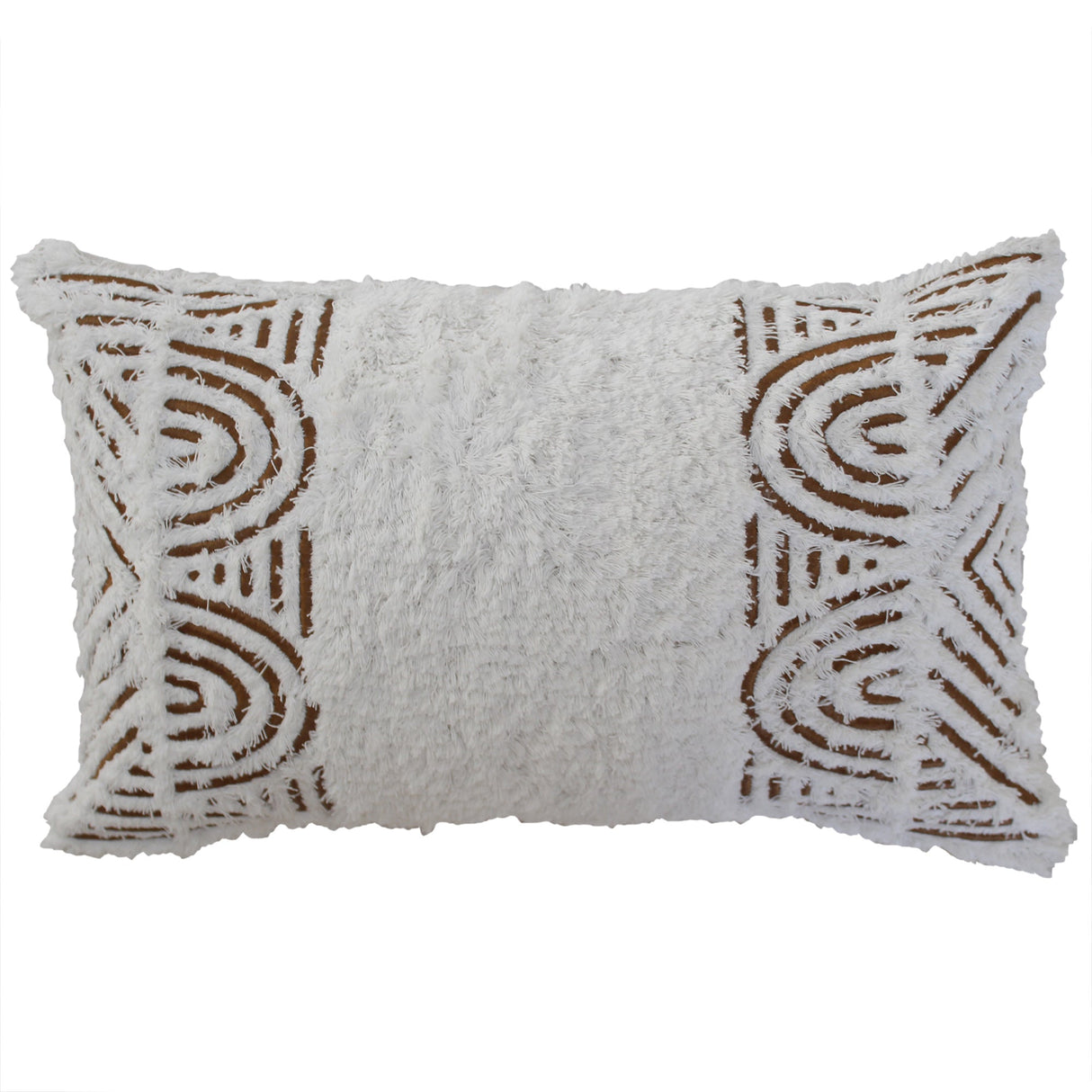 Boho Textured Cushion Cover — Africa Cotton Toweling 30 x 50cm — Allure Home Collections