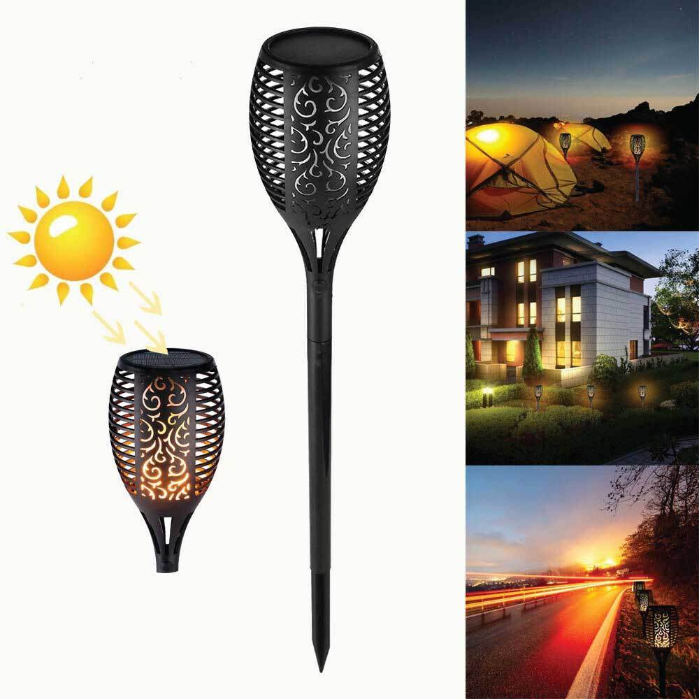 Galatone Solar Garden Torch Light, 51 LED, Flame Effect