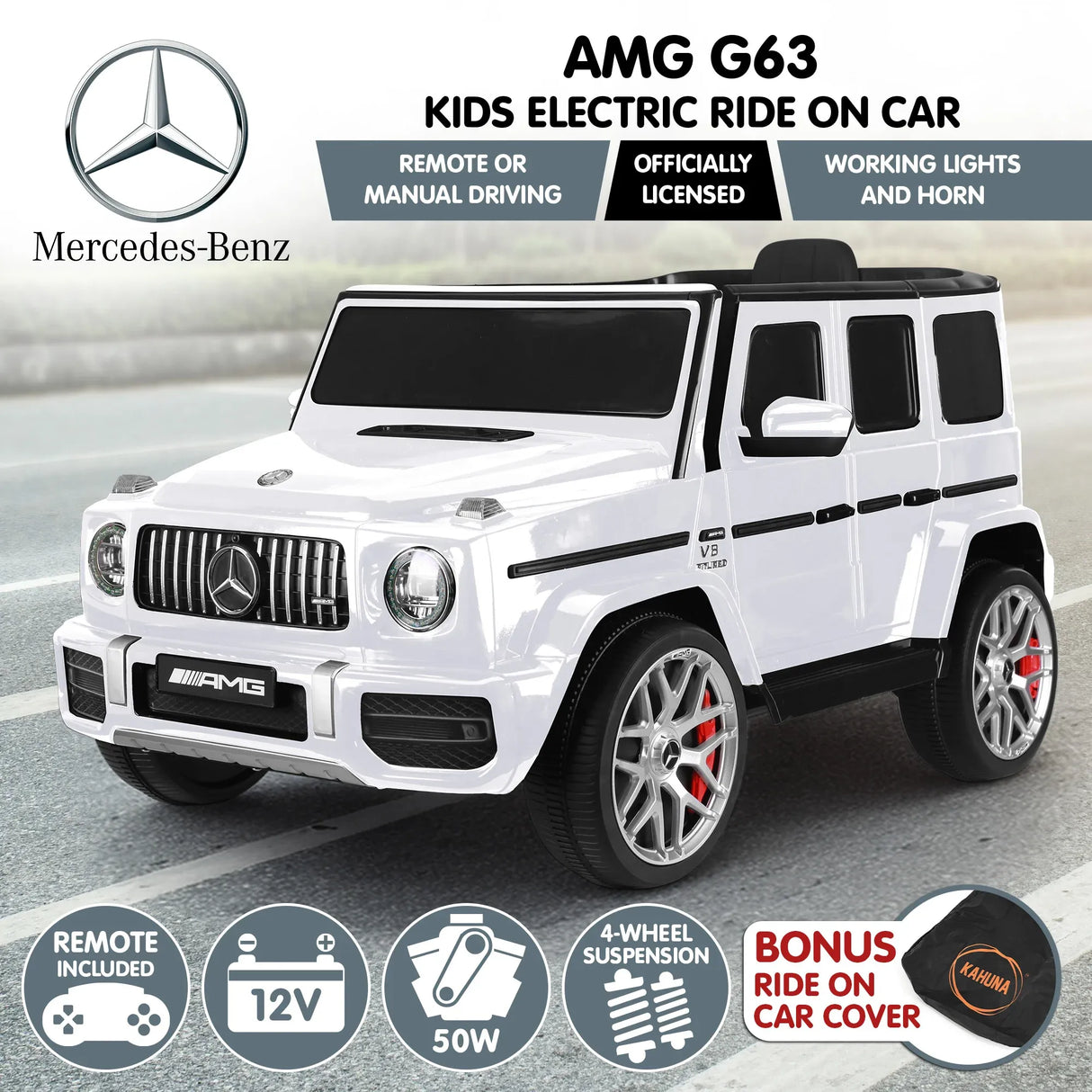 Aintree Kids Ride On Car, 12V Electric