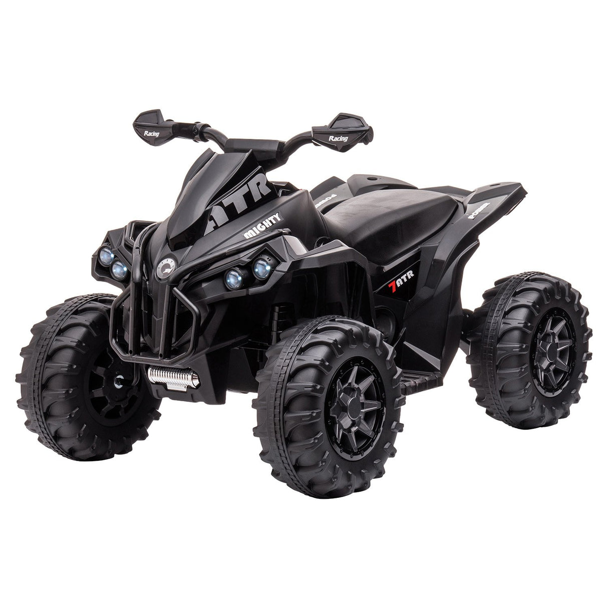 Mondello black kids electric ride on quad bike