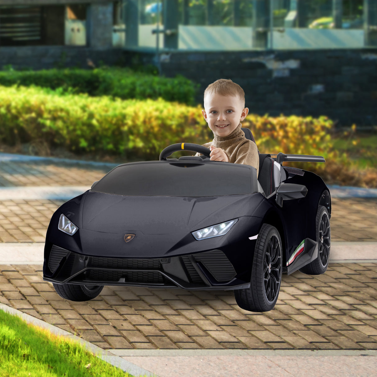 Bedford Kids Ride On Car, 12V Electric Supercar