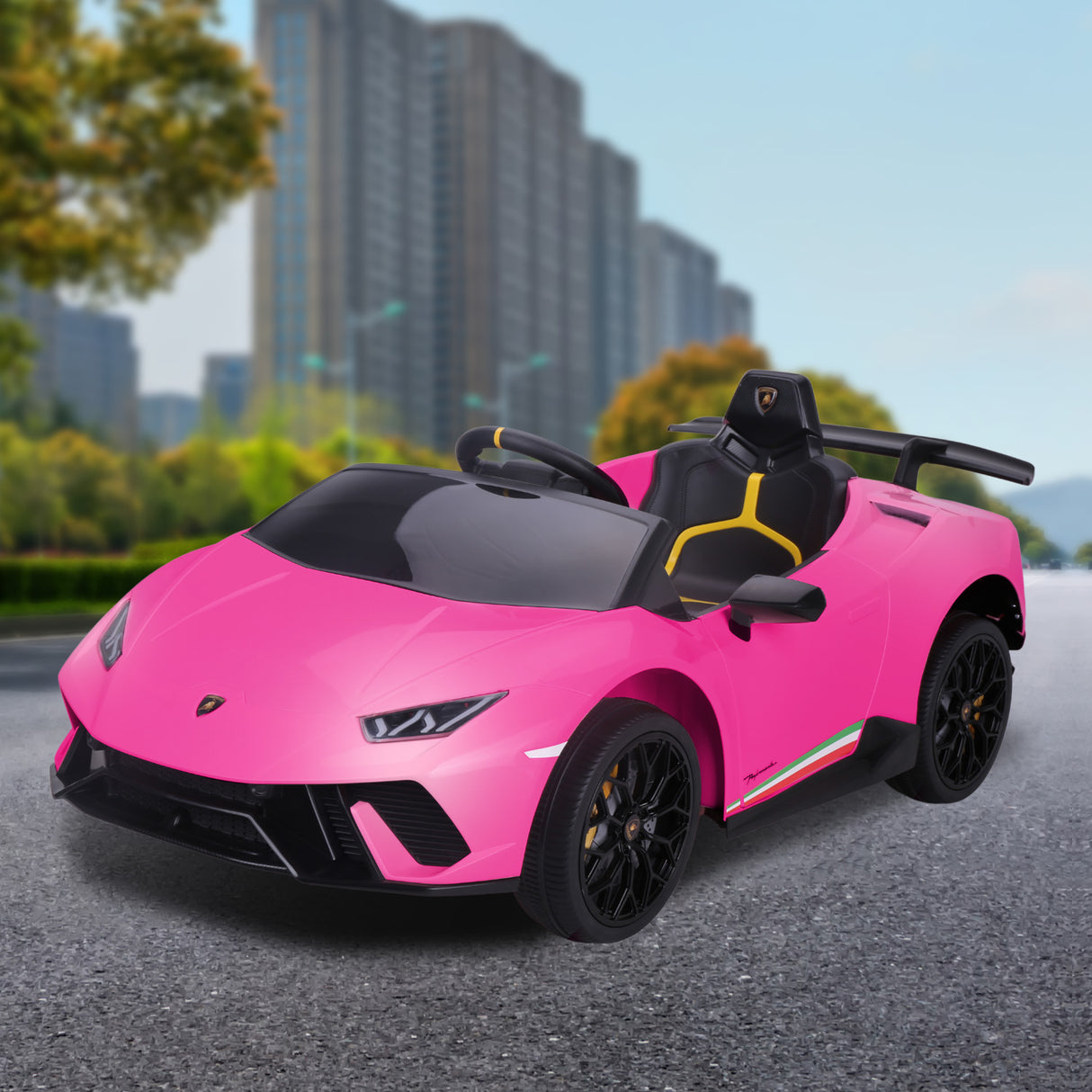 Bedford Kids Ride On Car, 12V Electric Supercar