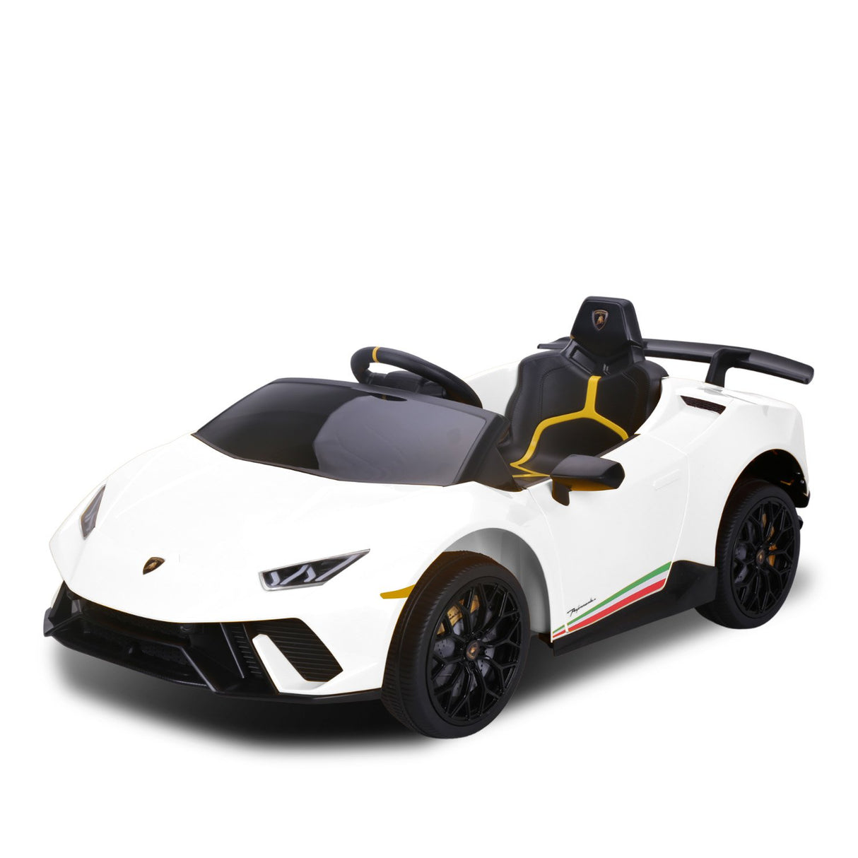 Bedford Kids Ride On Car, 12V Electric Supercar, White