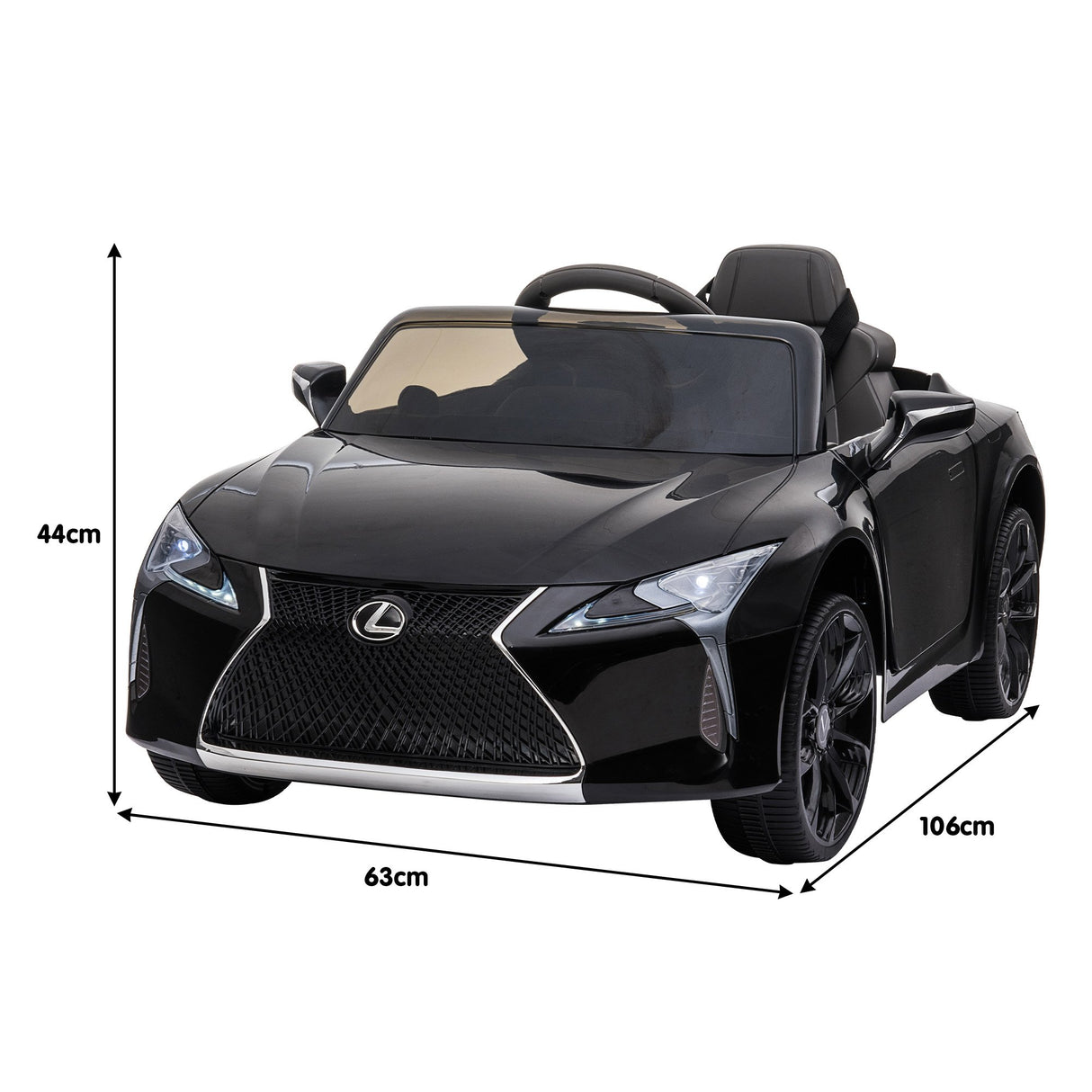 Anglesey Kids Ride On Car, 12V Electric Sports Car