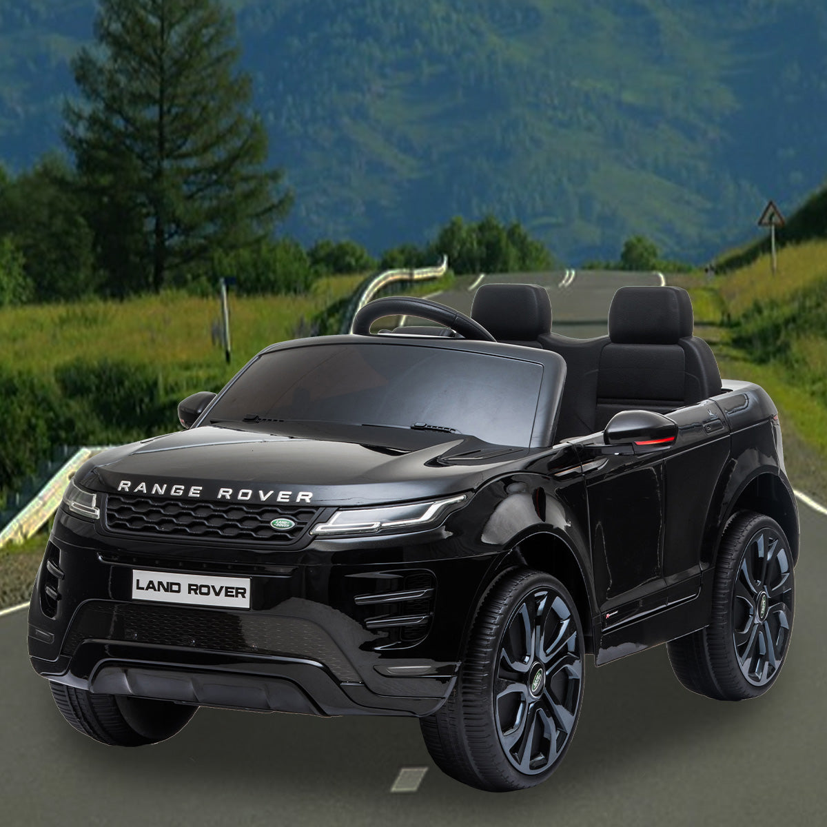 Prescott Kids Ride On Car, 12V Electric SUV, Black