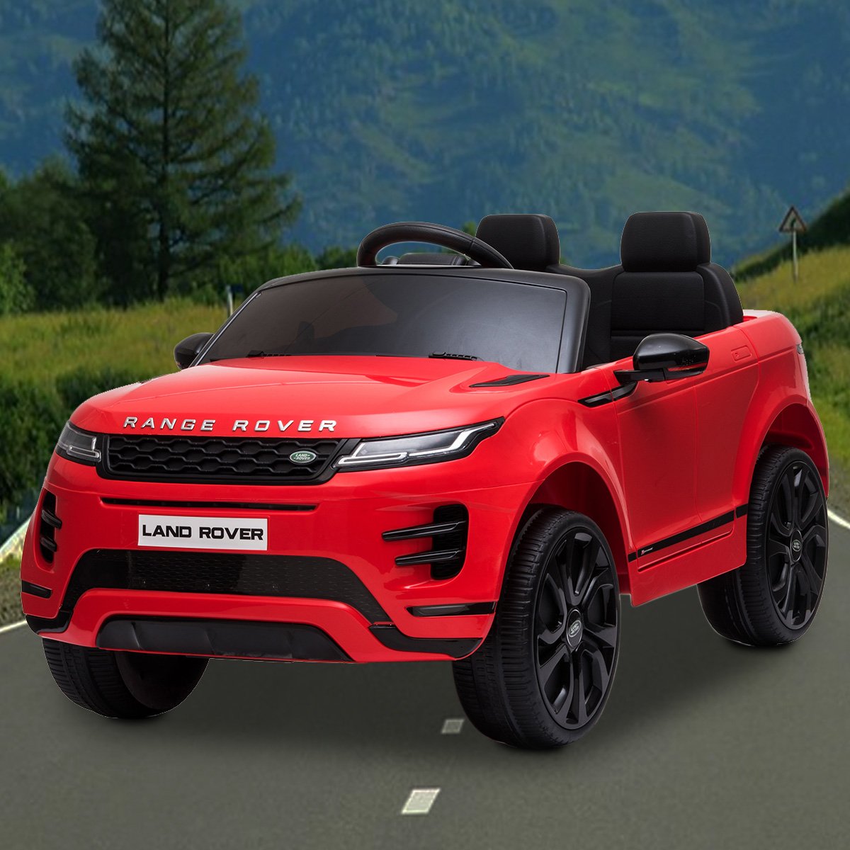 Prescott Kids Ride On Car, 12V Electric SUV, Red