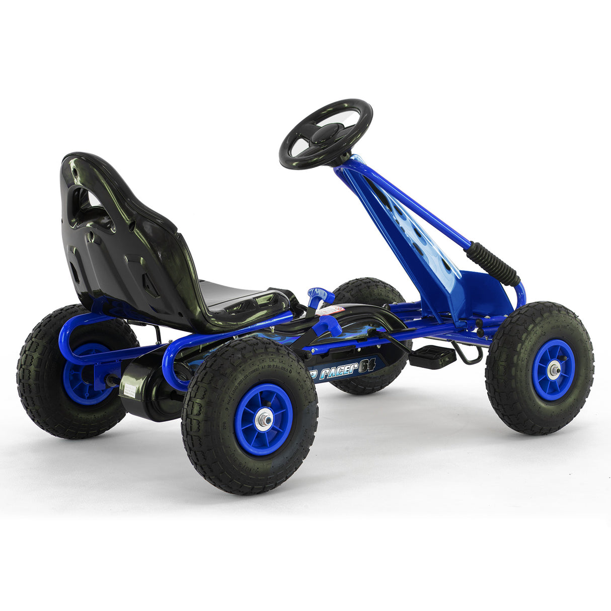 Meliquina Kids Pedal Go Kart, Blue