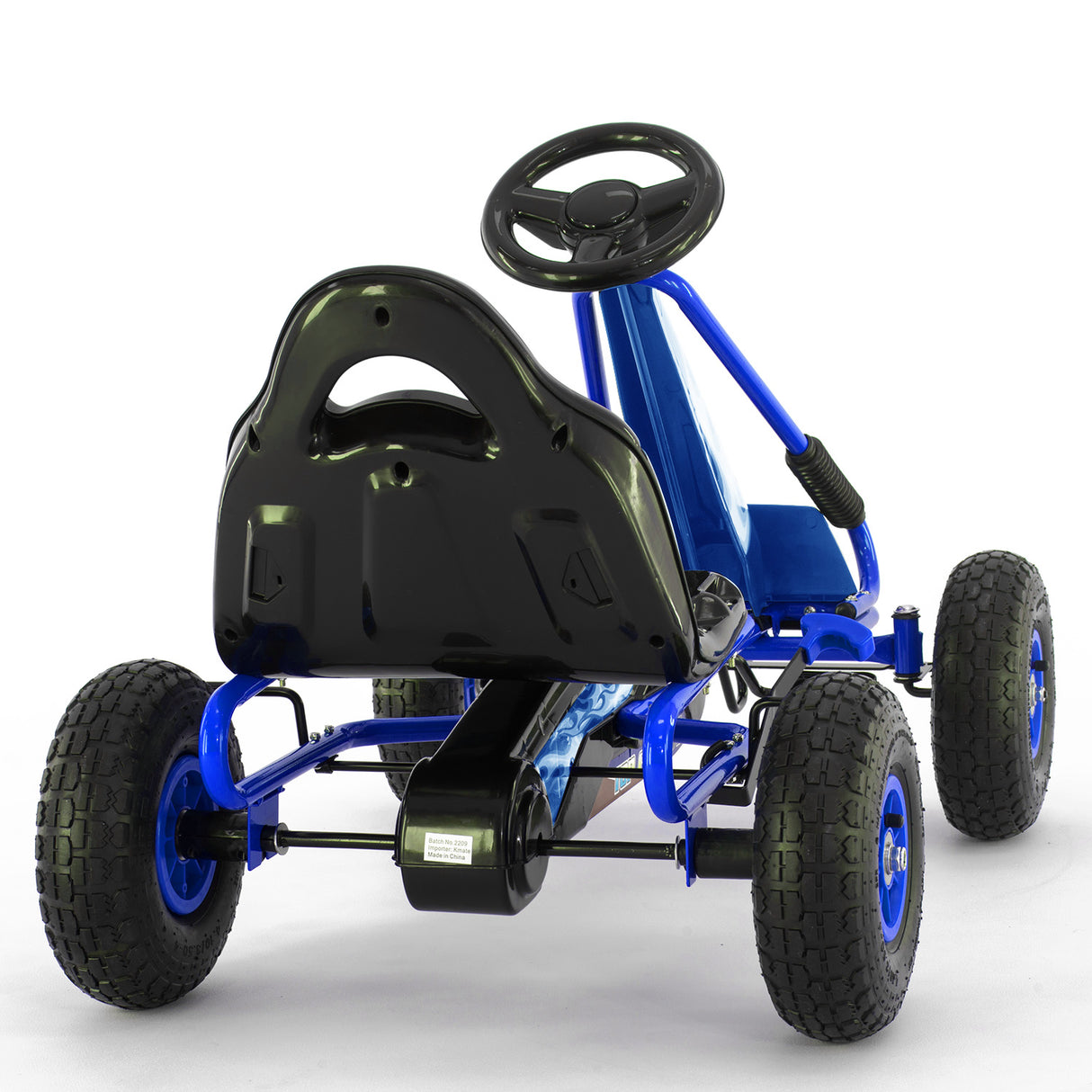 Meliquina Kids Pedal Go Kart, Blue