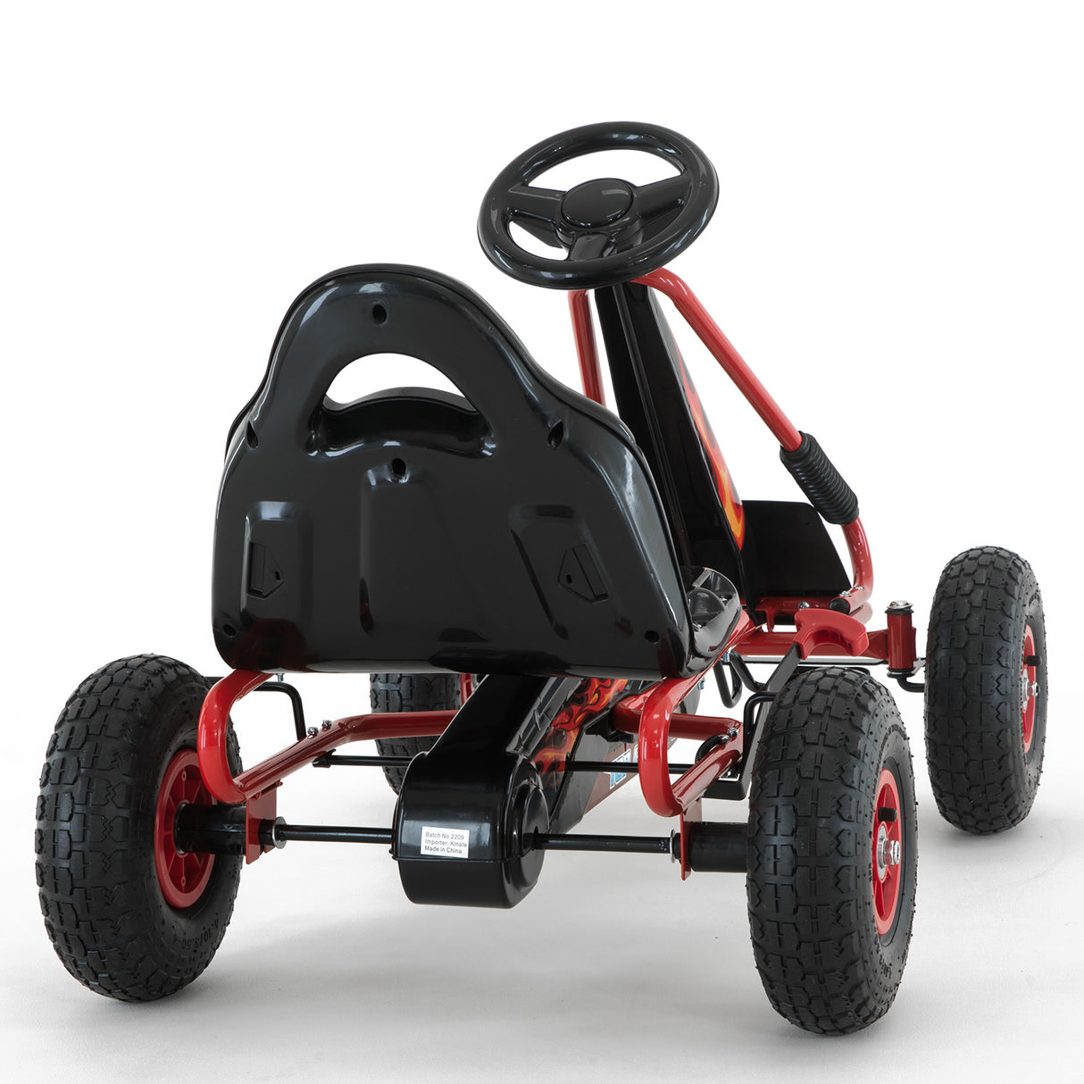 Meliquina Kids Pedal Go Kart, Red