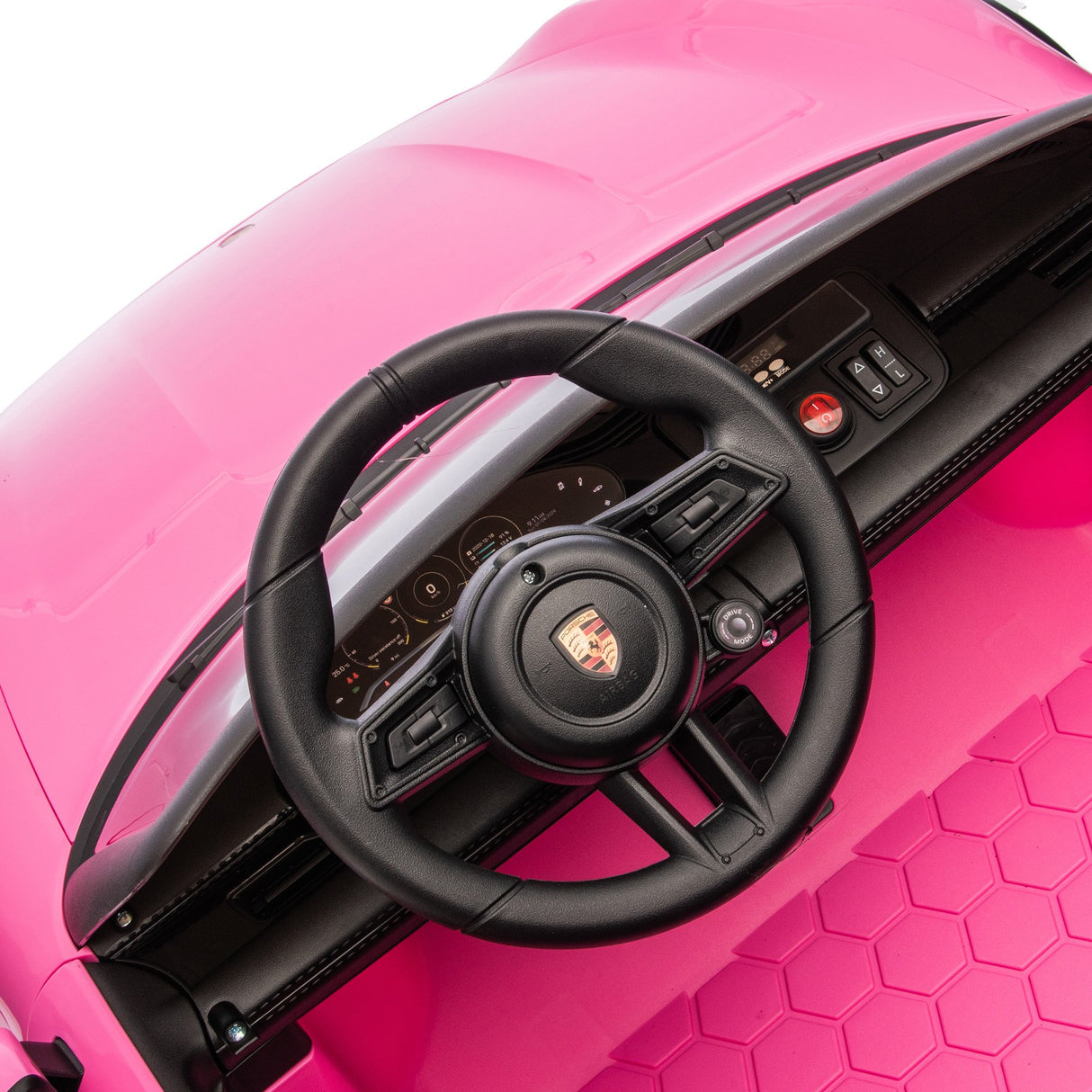 Croft Kids Ride On Car, 12V Electric 2 Seater, Pink