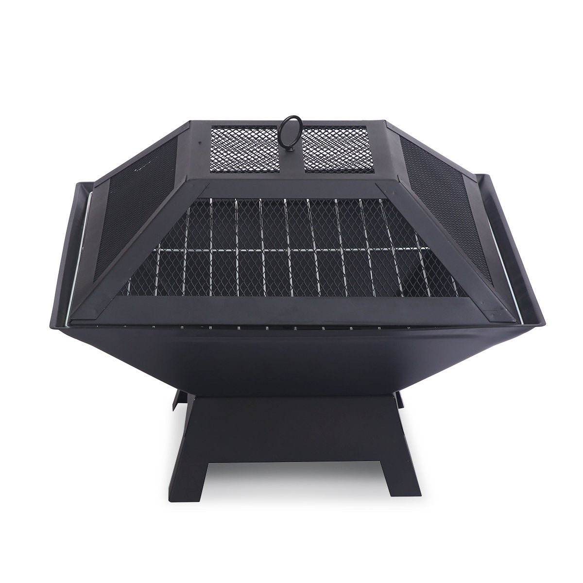 Darwin Portable Fire Pit, Galvanised Steel