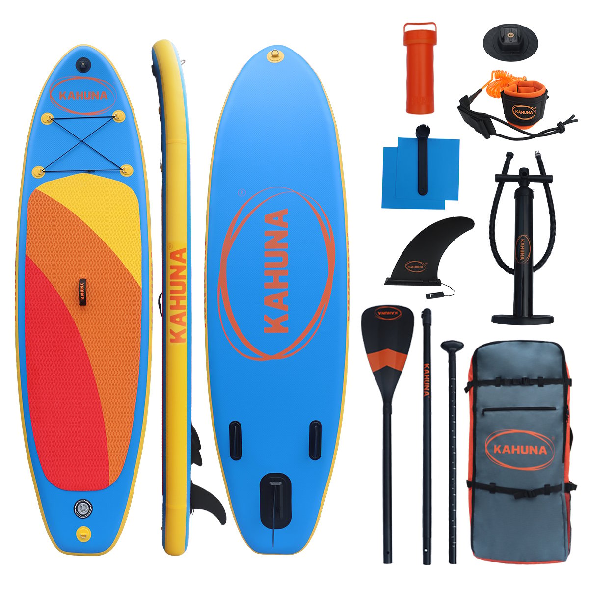 Inflatable Stand Up Paddle Board, 10ft Blue