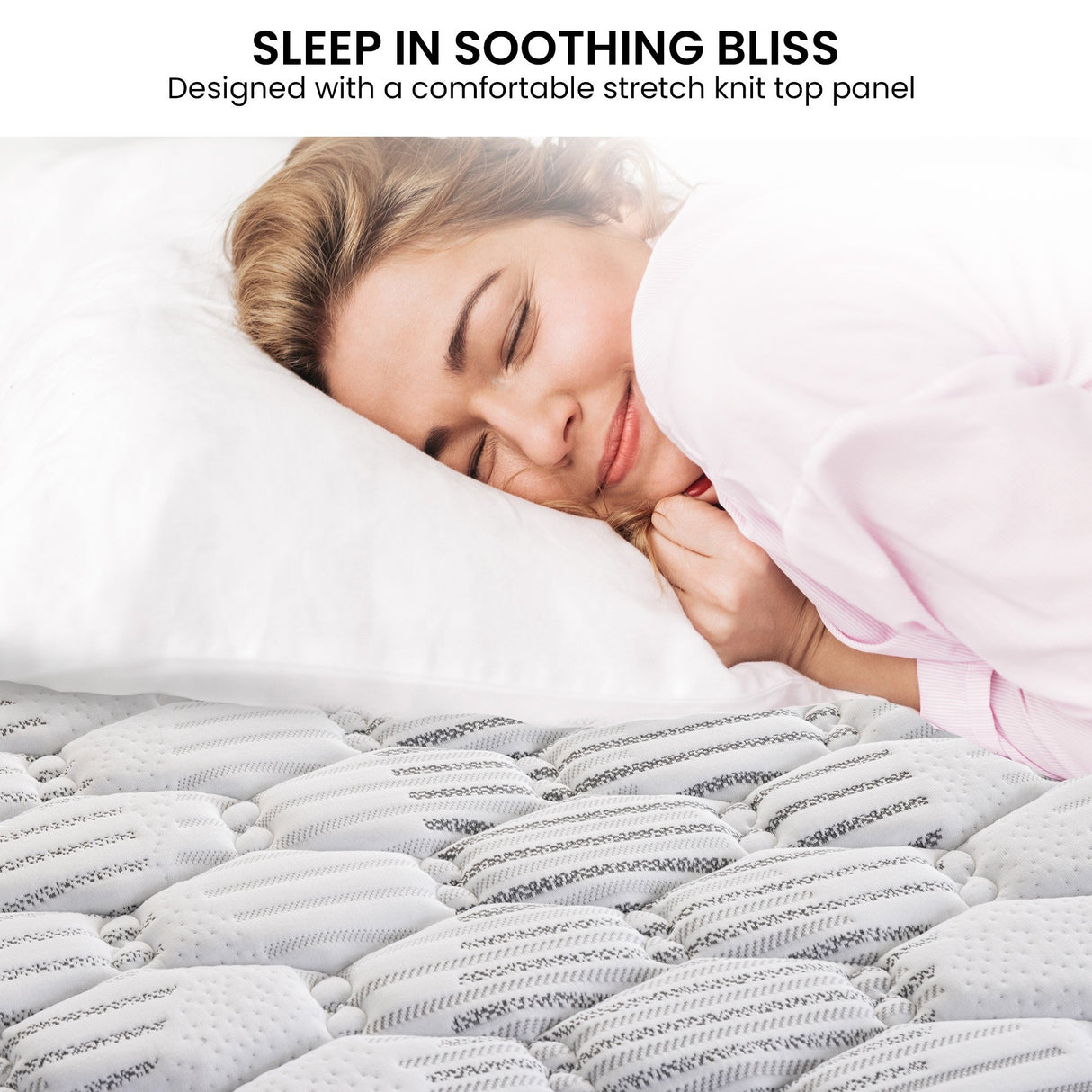 Laura Hill Essential Australian-Made 5-Zone Flex Pocket Spring Mattress — Allure Home Collections