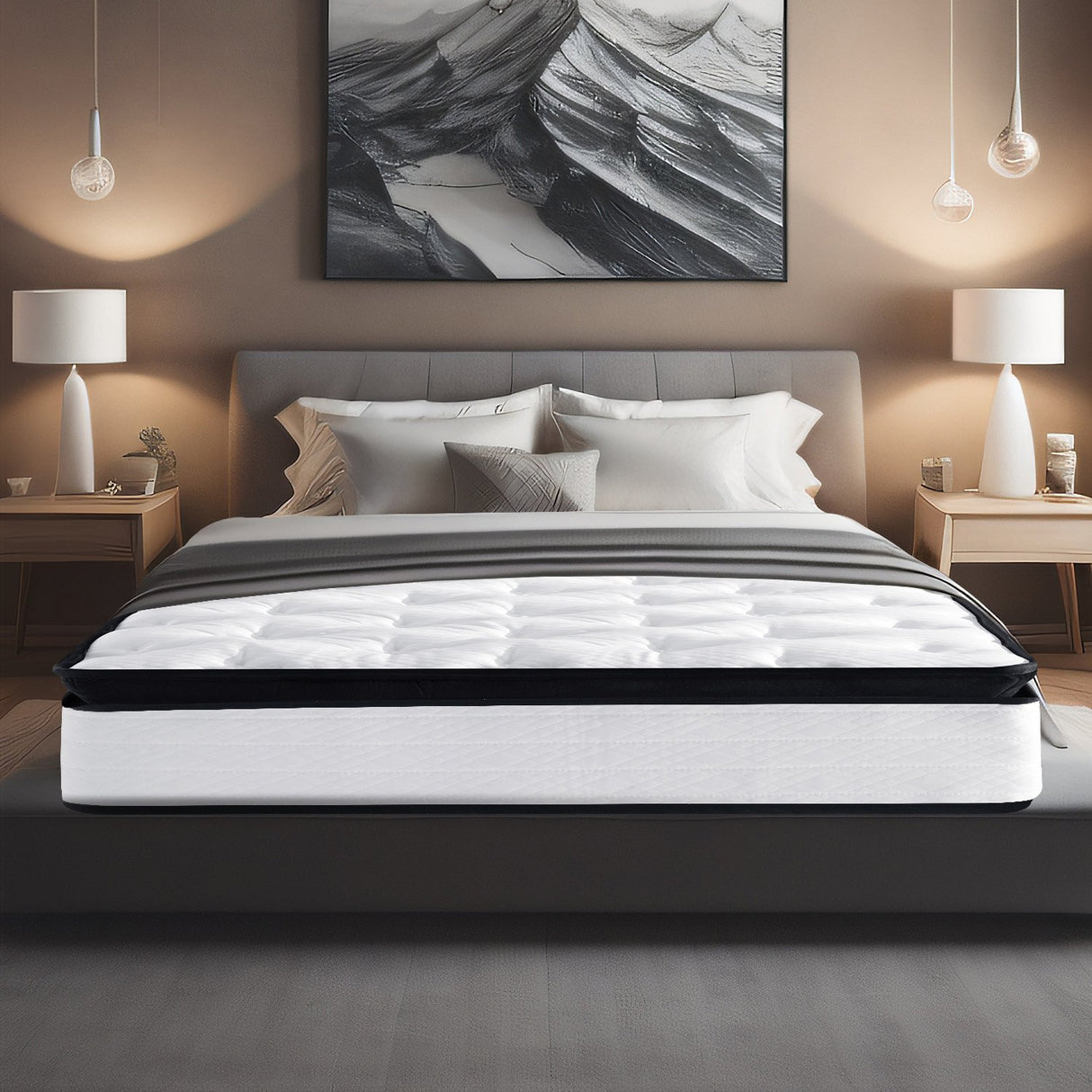 Laura Hill King Single Euro Top Mattress