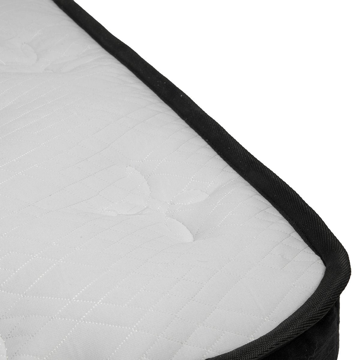 Medium euro top pocket spring mattress, 32cm queen